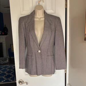 Escada Black and White Blazer
